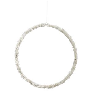 House Doctor Věnec ze skleněných korálků CIRCLE P.36 cm stříbrný