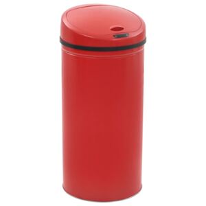 Senzorový odpadkový koš - červený | 52L