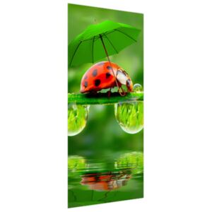 Samolepící fólie na dveře Berušky s deštníky 95x205cm ND2043A_1GV