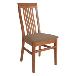 Drewmax Jídelní židle KT379 masiv dub kakao sab989