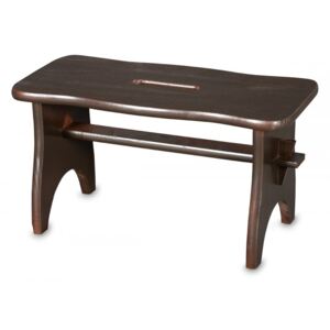 Foglio Dřevěná stolička - hnědá