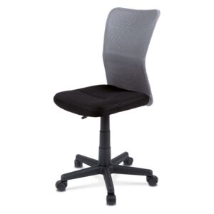 Kancelářská židle - látka MESH černá/látka MESH šedá KA-BORIS GREY