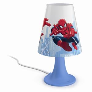 LED Dětská stolní lampička Philips Disney Spider Man 71795/40/16 červená 2700K