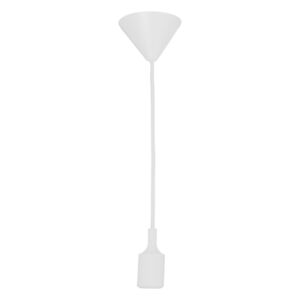 Závěsný kabel s objímkou L/00381, bílý