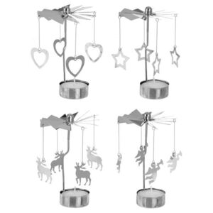 Home & Styling Collection Andělské zvonění, stříbrné Varianta: se srdíčky
