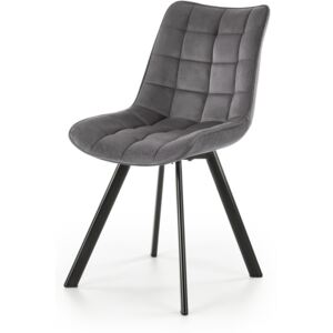 Jídelní židle K332, tmavě šedá