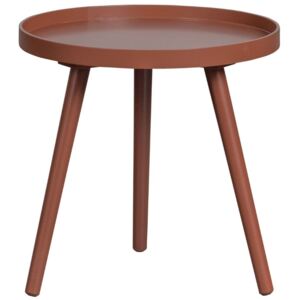 Hoorns Cihlově červený jasanový konferenční stolek Aisha 41 cm