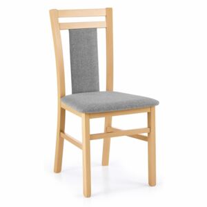 Jídelní židle HUBERT 8 (dub medový/Inari 91)