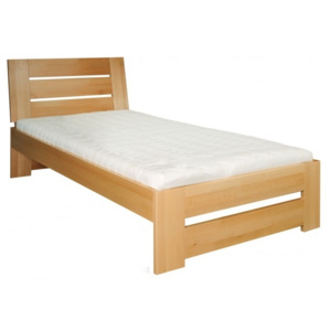 Dřevěná postel 90x200 cm s možností výběru moření typ KL182 KN095