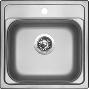 Sinks MANAUS 480 V leštěný - NEREZ