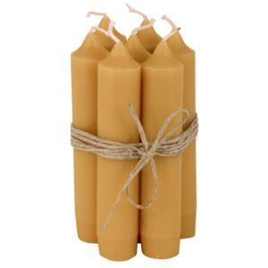 Svíčka Mustard - set 6 ks (kód TYDEN na -20 %)