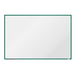 Bílá magnetická tabule boardOK 180 x 120 cm, zelená