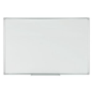 Bílá magnetická tabule Manutan, 150 x 100 cm