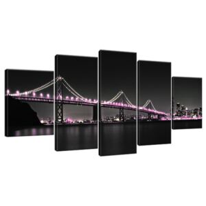 Obraz na plátně Most v San Franciscu - Tanel Teemusk 150x70cm 929A_5B