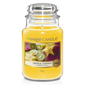 Yankee Candle - Classic vonná svíčka Tropical Starfruit, 623 g