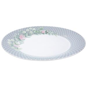 GILDE Porcelánová jídelní talíř Botanic Chic, 2,5x26,5 cm