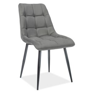 Jídelní židle CHIP Mat Velvet, 50x88x43, mat velvet 85