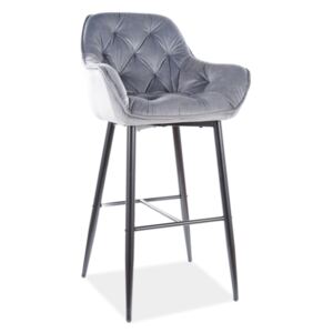 Barová židle BERRY H-1 Velvet, 56x105x40, bluvel 14