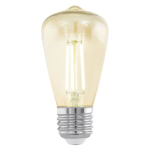 Vintage LED filamentová žárovka EGLO, E27, ST48, 3,5W, 220lm, 2200K, teplá bílá
