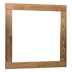 Zrcadlo Naturel Country 80x80 cm palisandr COUNTRYZRC80PA