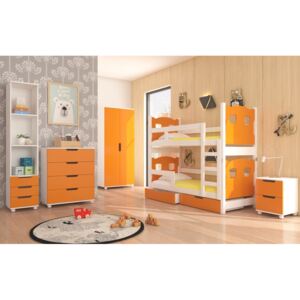 Dětská sestava nábytku Aberdeen oranžová
