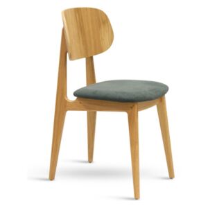 Jídelní čalouněná židle Stima BUNNY – masiv dub, více barev