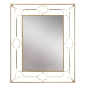 Zlaté nástěnné zrcadlo Mauro Ferretti Style 80x3x100 cm