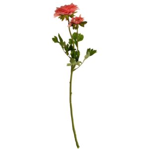 Umělá květina Gerbera 60 cm, růžová