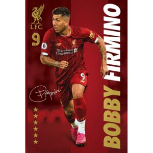 Plakát, Obraz - Liverpool FC - Bobby Firmino, (61 x 91,5 cm)