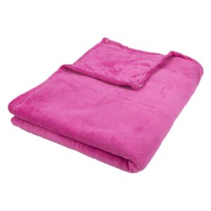 TOP Mikroflanelová deka Premium 150x200 - Světle růžová