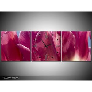 Obraz růžových tulipánů (F000390F9030CC)