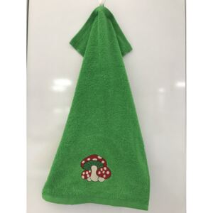 Vesna | Dětský ručníček VOCHOMŮRKA zelený 30x50 cm
