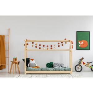 Akce postel domeček + ZDARMA rošt rozměr lůžka: 90 x 160 cm