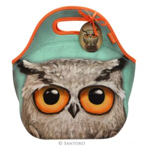 Santoro London - Neoprenová taška na jídlo - Book Owls