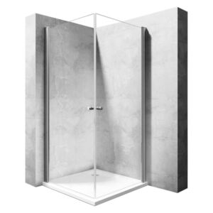Sprchová kabina Rea Easy Space N 80x80 cm transparentní
