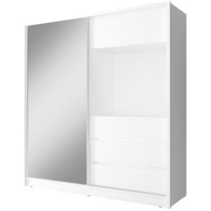 Šatní skříň - TV 200, bílá