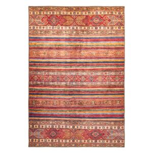 Kusový koberec Faye 725 Multi / Červená 75 x 150 cm