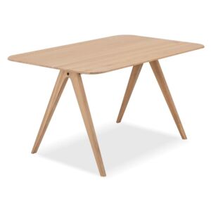 Jídelní stůl z dubového dřeva Gazzda Ava, 90 x 140 cm