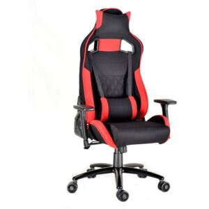 Látková herní židle CHALLENGER červená (VPT)