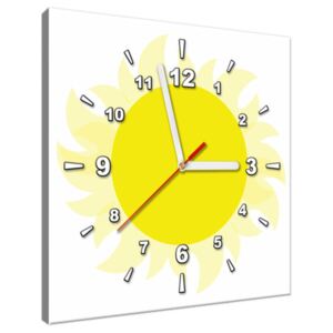 Tištěný obraz s hodinami Sluníčko ZP4114A_1AI