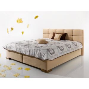 Čalouněná postel s úložným prostorem LASTRA 160x200 s roštem ND 4, bez matrace