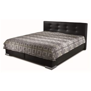 Čalouněná postel s úložným prostorem CORA 160x200 s roštem, bez matrace