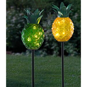 Magnet 3Pagen Solární svítidlo Ananas zelená