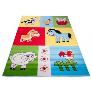 Kusový koberec dětský J0170 - Farma 3 - 300x400 cm