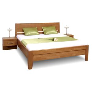 Zvýšená postel dvoulůžko z masivu CONCEPTA 2, masiv buk , 160x200 cm