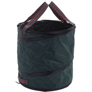 Textilní zahradní taška na odpady v černé barvě, 47x50 cm