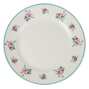 Jídelní talíř s růžemi La Rose blue - Ø 27 cm