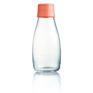 Meruňkově oranžová skleněná lahev ReTap s doživotní zárukou, 300 ml
