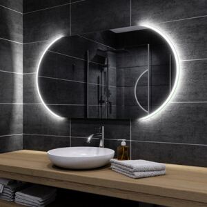 Koupelnové zrcadlo s LED podsvětlením 120x60 cm BALTIMORE