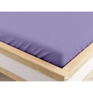 Jersey prostěradlo fialové 200 x 220 cm